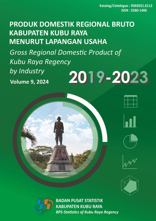 Produk Domestik Regional Bruto Kabupaten Kubu Raya Menurut Lapangan Usaha 2019-2023